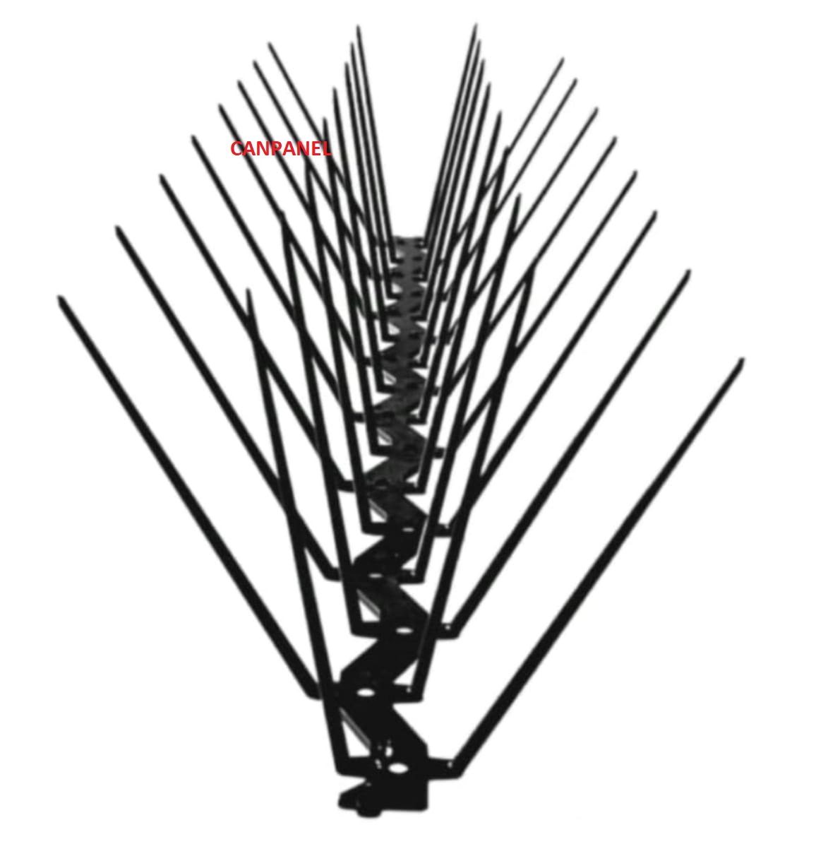 kuş konmaz 50 cm siyah plastik